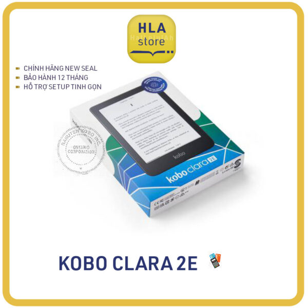 Máy đọc sách Kobo Clara 2e - hlastore.vn