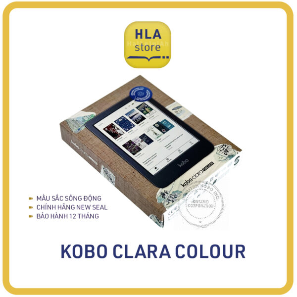 Máy đọc sách Kobo Clara Colour - HLAstore.vn