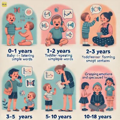 Các giai đoạn phát triển ngôn ngữ