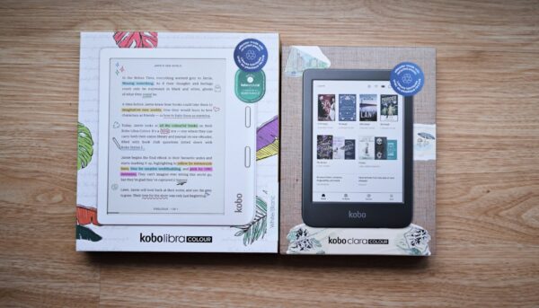 Máy đọc sách mầu Kobo Libra Colour và Kobo Clara Colour