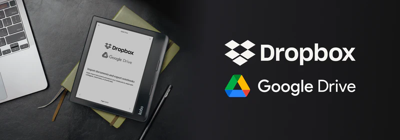kobo sync dropbox, googledriver