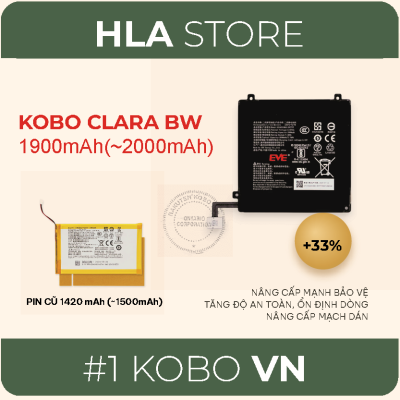 Kobo Clara BW N365B pin 1900mah